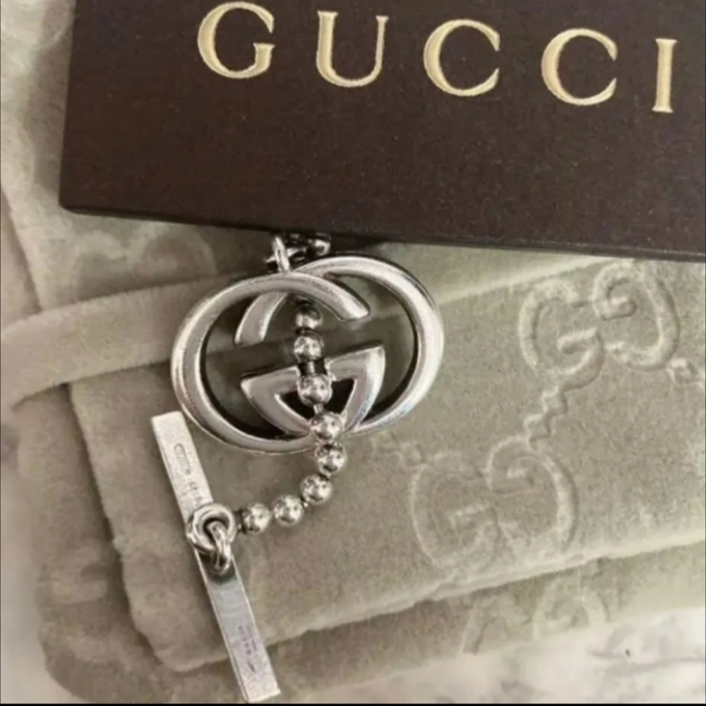 RARE Gucci Luxury necklace ✨️ with Double G Statement ✨️ necklace PRISTI… - Picture 2 of 6